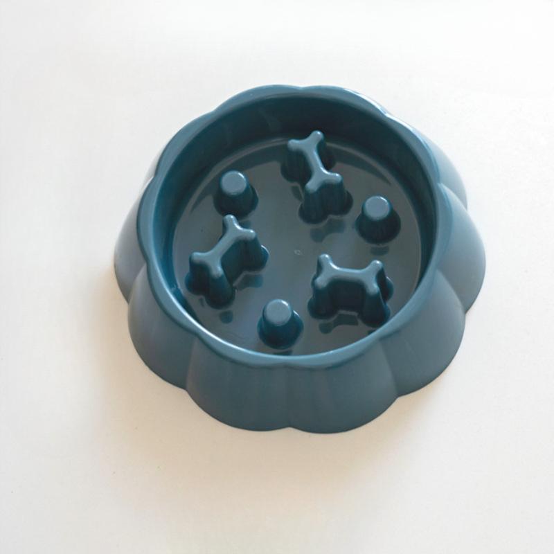 Новая миска для собак Slow Food, миска для собак, которая не дает им подавиться, миска для маленьких и средних щенков, миска для риса Slow Food, миска для домашних животных, товары для животных