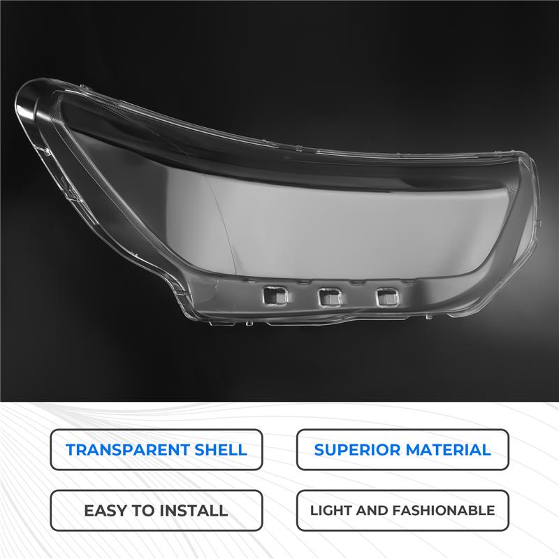 ABLZ-For Volvo XC40 - Car Accessories Transparent Lampshade Headlamp Cover Headlight Shell