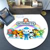 Ocean Explorers Adventure Round Rug for Livingroom,Bedroom, Palyroom, Chair Rug, Area rug, Circle Carpet, Fan Christmas gift