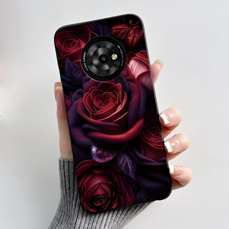Чехол для телефона TCL Suixuetang M1 / OneTouch T615N Роскошный Дракон Милый Крутой Мальчики Девочки Мягкий Силикон Задняя Крышка Черный Корпус