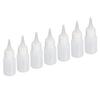 100Pcs Plastic Squeeze Bottles 20ml with Scale Tip Cap for Liquid Condiment Sauce Paint Oil Glue Icing Baking Art Craft