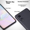 Compatible with Honor 50 Phone Case, Huawei Honor 50 Protective Case with Full Lens Protection, Frosted Soft Cover, Shockproof Outer Case, Black