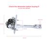 EDP1308 Front Door Hinge Stop Check Strap Limiter for Citroen DS5 2011-2018 9670813380