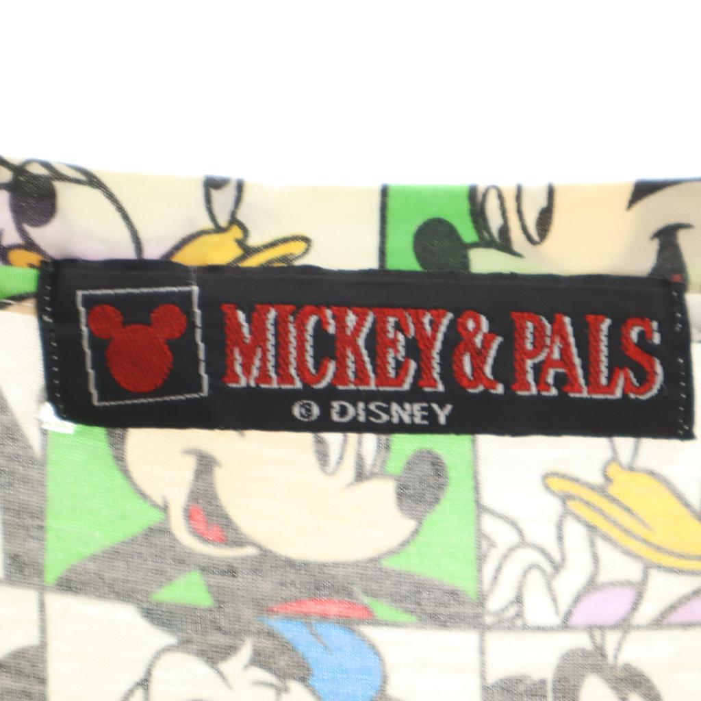 MICKEY&PALS Mickey Friends Short sleeve T-shirt white Disney Disney Men's Used