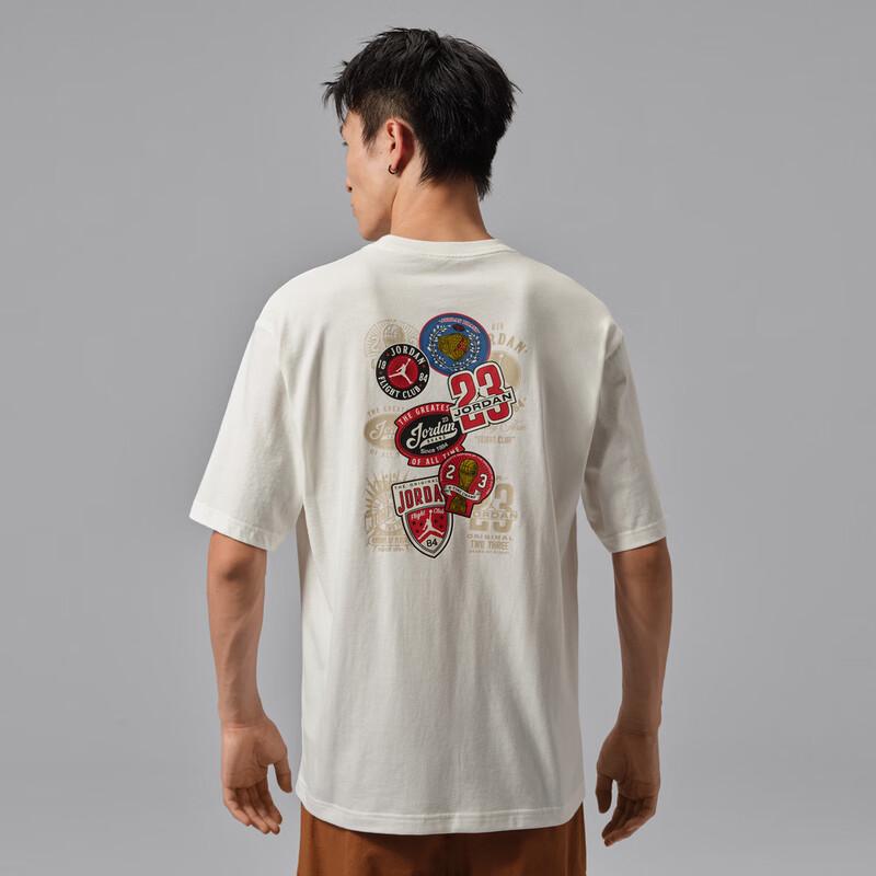 Nike Men's Jordan Route Patch Short Sleeve T-Shirt