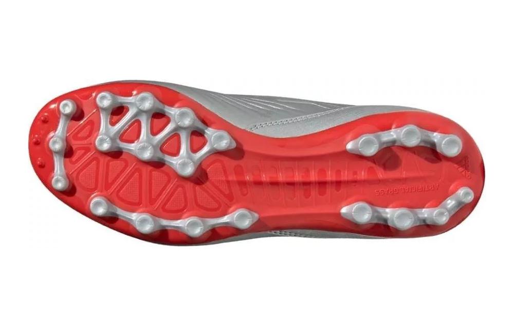 Adidas PREDATOR 19.3 Abrasion Resistant Low top Kids' Soccer Shoes Silver Black Kids' G25798