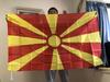 (НЕБЕСНЫЙ ФЛАГ)Флаг Македонии 90x150 см полиэстер двусторонний печатный Национальный флаг Македонии флаг-баннер для украшения