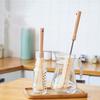 Wooden Handle Cup Brush Long Handle Bottle Brush Household Cleaning Brush Water Cup Pot Wall Breaking Machine No Dead Angle Cleaning Brush