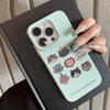 Cute Cartoon Dog Animals Phone Case For iPhone 16 Pro Case iPhone 15 14 11 12 13 Pro Max 16 Plus Soft Leather Shockproof Cover