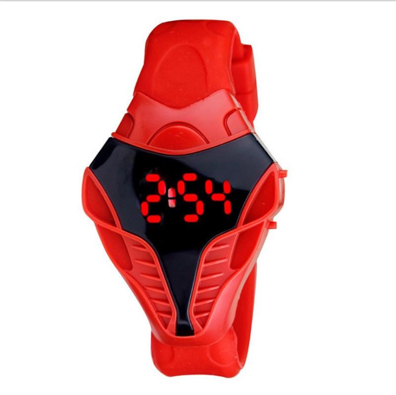 Мужские роскошные электронные часы из силикагеля, студенческие спортивные наручные часы для молодых мальчиков