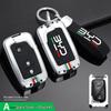 BYD Car Key Cover for F3, FO, E6, M6, G3, L3, Tang, S6, and S7 - Metal Shell Case and Buckle