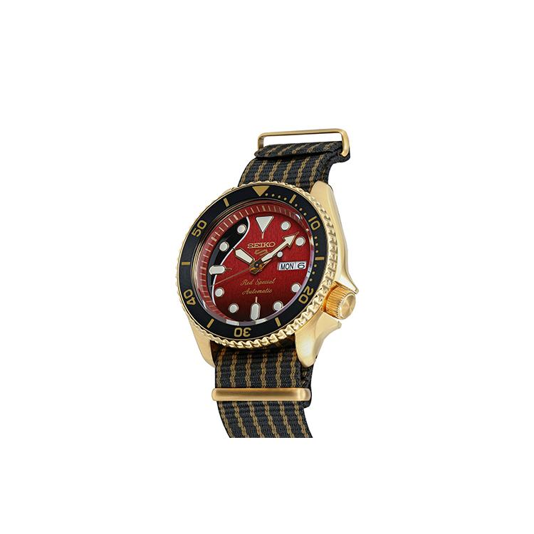 Seiko Seiko5 ×BRIAN MAY Коллаборация Механический механизм Нейлоновый ремешок Часы Мужские часы SRPH80K1