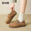 Женские повседневные сандалии ZHR в стиле Birkenstock, без застежек