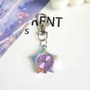 Portable Star Keychain Watch Pentagram Design Hanging Watch Pentagram Quartz Watch  Students Nurse