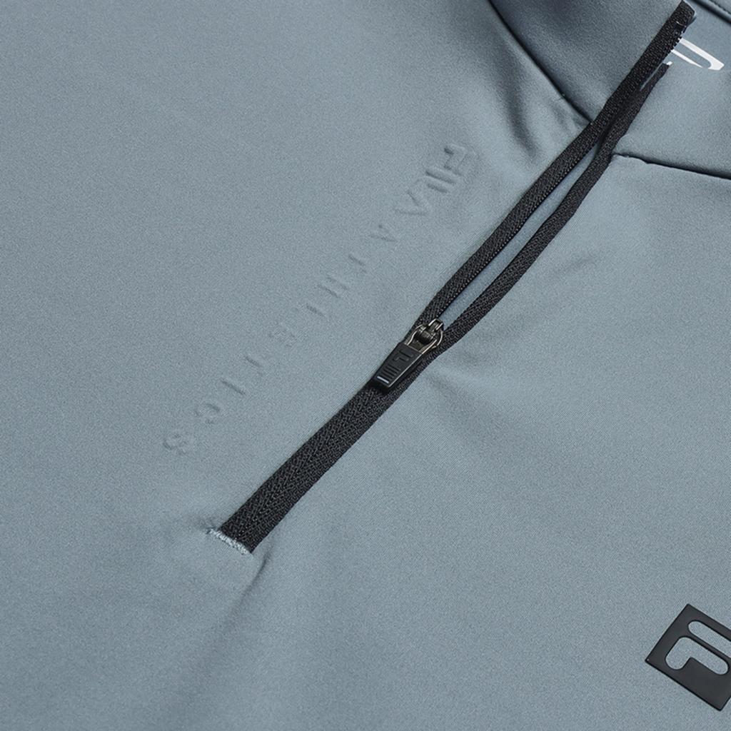 Fila Мужская футболка для фитнеса Светло-серо-синяя A11M611221FDY