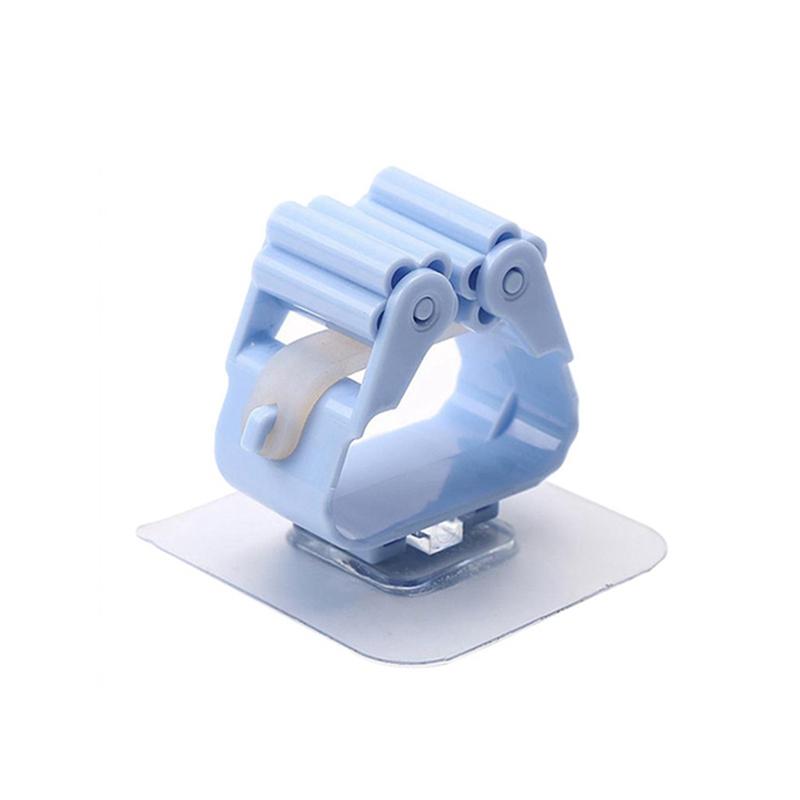 1/3 шт. Зажим для швабры Настенное хранение Органайзер для швабры Держатель Вешалка Стеллаж для хранения Бесшовный зажим для швабры Крючок Бытовые настенные вешалки