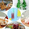 Non Stick Ice Cube Tray Mini with Bin And Scoop, Small Round Easy Clean Ball Mold for Coffee Drinks, Release Stackable Silicone Freezer BPA-free