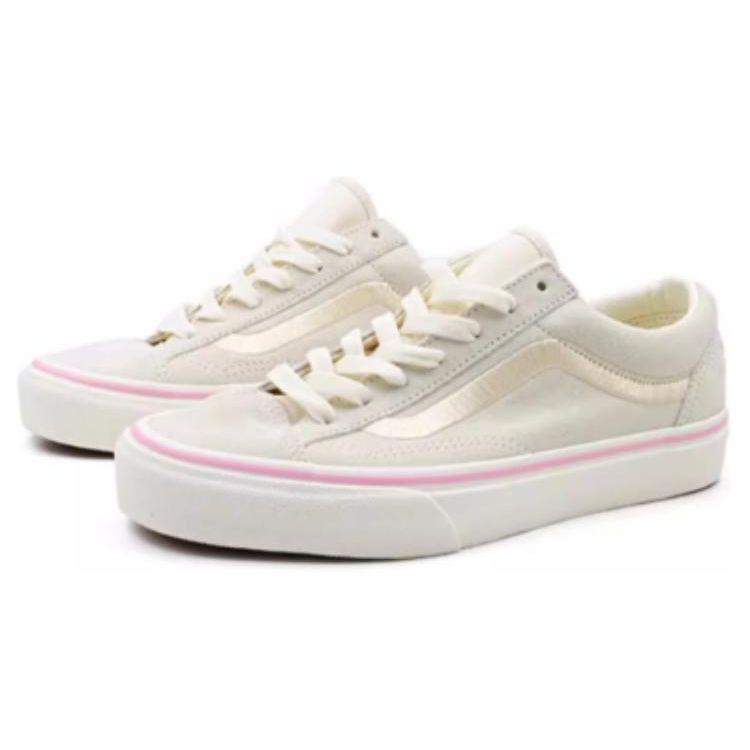 Vans Style 36 Comfortable Versatile Low Top Canvas Shoes Unisex Sneakers Beige VN000XI0CY7