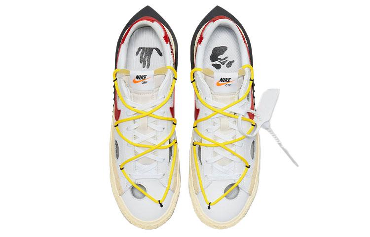Nike Кроссовки X Off White Blazer Low 'White University Red' DH7863-100