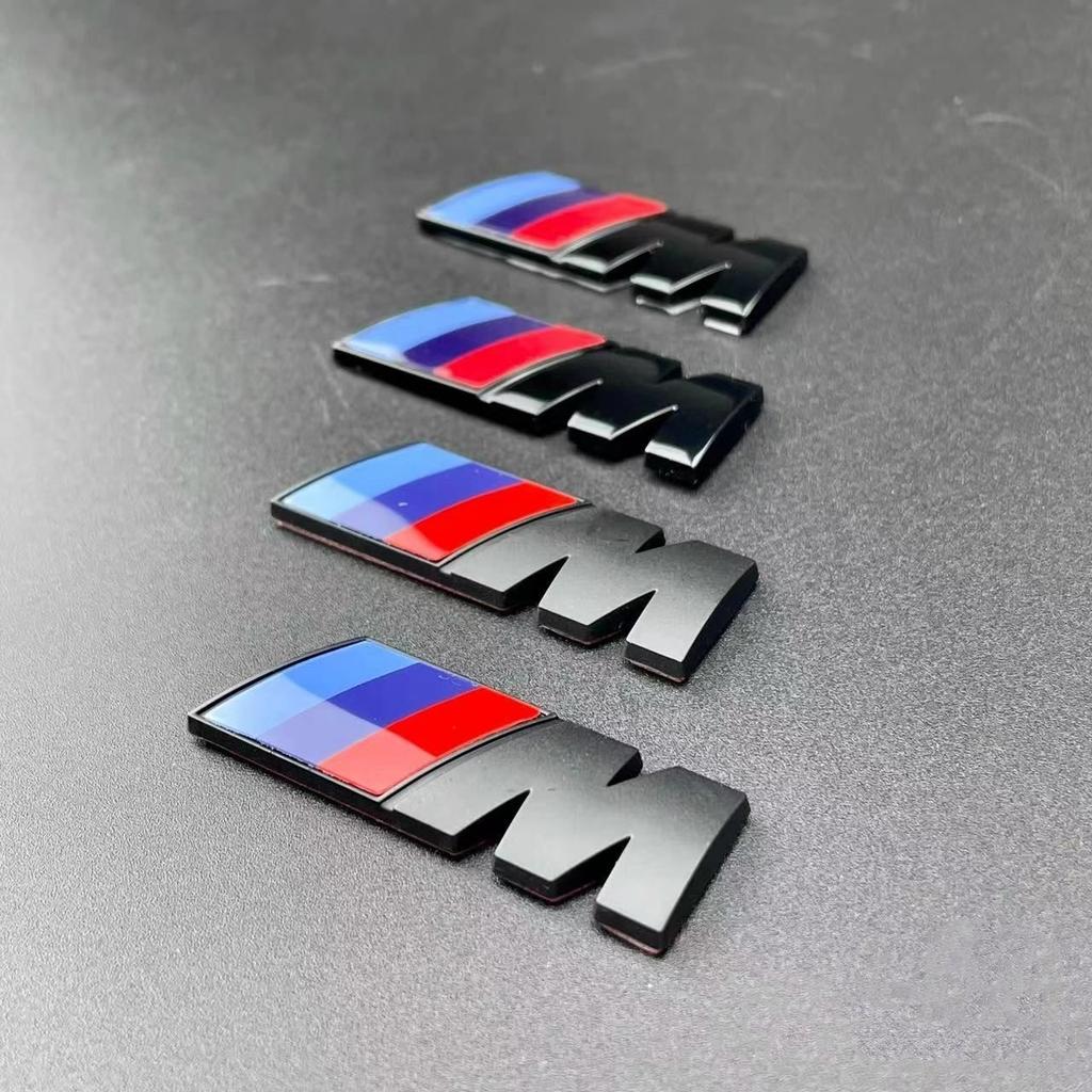 Hot For BMW M 3D Metal Car Body Side Badge Body Rear Trunk Decor Sticker Accessories For BMW M E46 1 3 5 series E83 F16 E70 X1 X2 X3 X4 X5 X6 CVA5