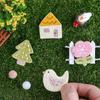 Self-Adhesive Forest Cute Flowers Cloth Sticker Children'S Clothes Pants Hat Handbook Decorative Sticker Mobile Phone Case Embroidery Sticker