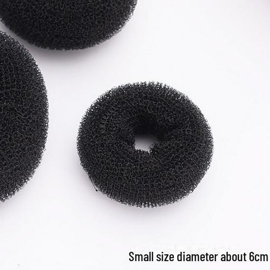 Щипцы для завивки волос «пончик»: Резинка для волос в виде цветочного бутона, пушистая, плетеная, большого, среднего и маленького размеров