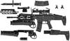 TOMYTEC Little Armory LA112 Type 20 Rifle Grenade Launcher Unpainted Assembly Runner Kit 335634 1/12 &