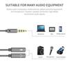 Cord Stereo Adapter Earphone 3.5 Mm Cable Cord Adapter Y Splitter Audio Cable Digital Cables