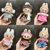 For 17cm Labubu Doll Clothes Fashion Clothes Hoodies Doll Clothes Color Match Hoodies Dolls Accessories Cute Decoration Little Cloths