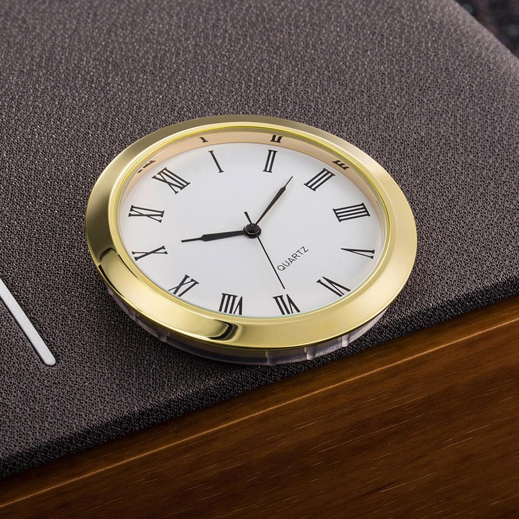 55mm Metal Watch Head Roman/Arabic Numerals Designed Watch Dial Bulit-in PC21 Movement for Glass Crystal Craft Clock