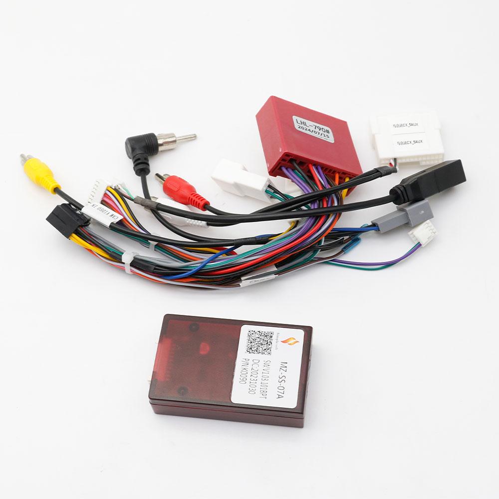 Автомобильный 16-контактный Android-адаптер жгута проводов Canbus Box Декодер для Mazda 6 Atenza CX-5 CX5 2012-2016