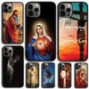 Чехол для телефона Иисус Христос Библейский стих Для iPhone 17 Air 14 13 12 16Pro Max 15 Plus Max Чехол-оболочка coque