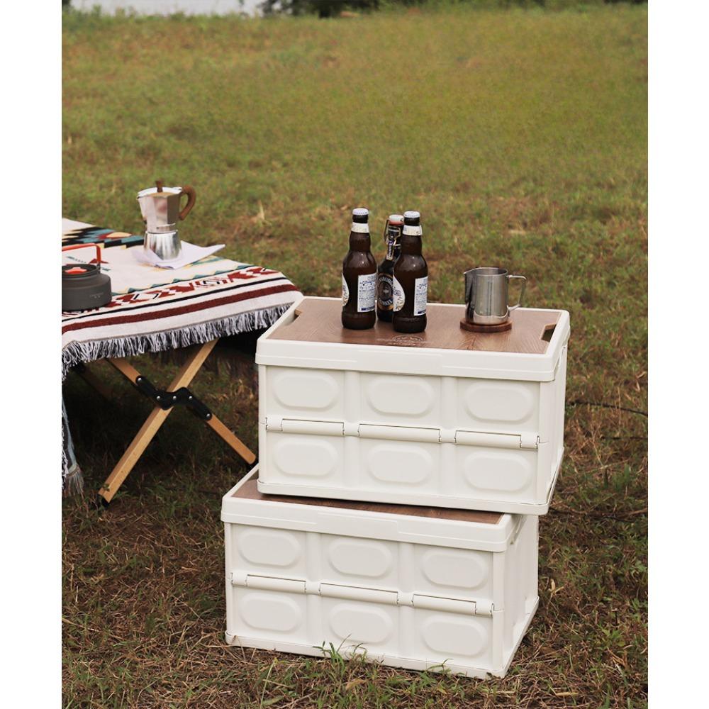 New Outdoor Camping Camping Folding Storage Box Household Car Trunk Storage Box Multifunctional Convenient Storage Box