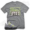 Футболка DEAD PRESIDENTS для кроссовок, чтобы сочетаться с J1 4 Неоновый Зеленый Air Max 95 YeezReel