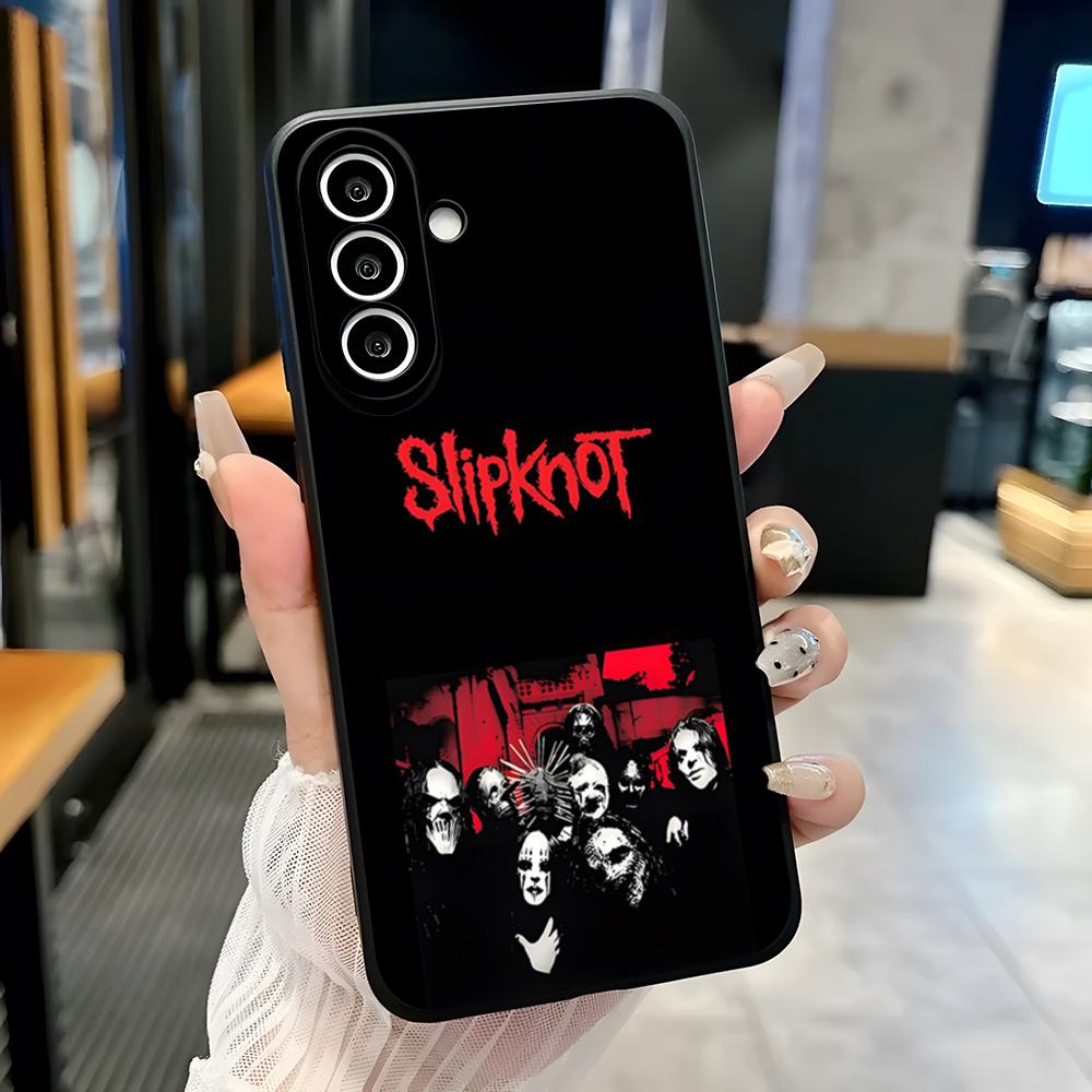 Чехол для телефона Band S-SlipknotS для Samsung A25 A13 A33 5G A54 A36 A35 A56 A52 A14 Ударопрочный Мягкий чехол