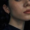 verte [925 silver] Deux.silver.195 / bout earring (silver)