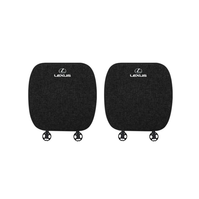 Льняная накидка на сиденье автомобиля, подкладка на спинку, подушка, коврик для Lexus FSPORT LBX NX RX 350h 450h ES UX 300e GS GX IS LS LX LC RC GX460 Ct200h