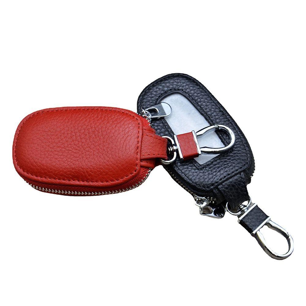 Кожаный брелок держатель крючок портмоне универсальный кошелек органайзер для мужчин и женщин