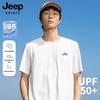 Мужская футболка JEEP SPIRIT с коротким рукавом из ледяного шелка, быстросохнущая