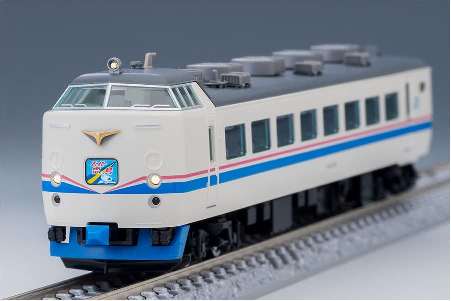 TOMIX N Gauge JR 485 Series Limited Express Super Raicho Additional Set 98752 Railway Model Train