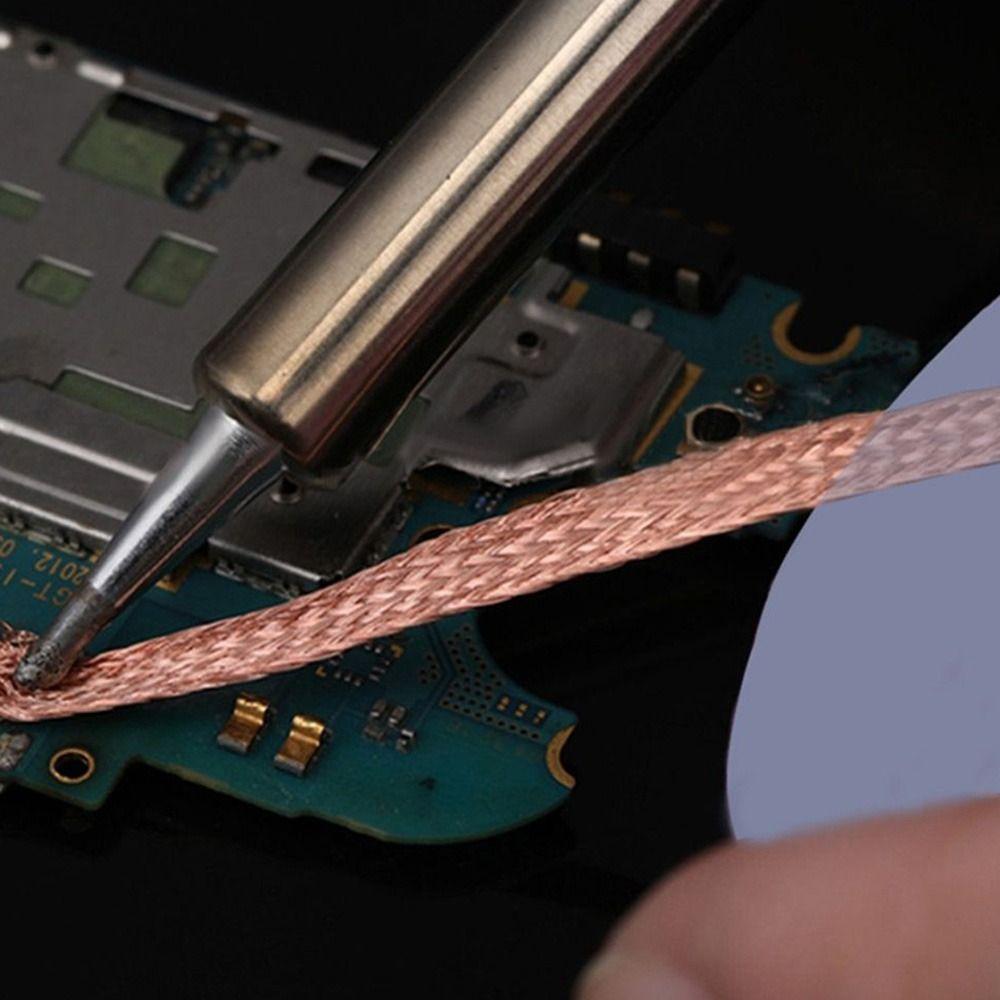 BGA Repair Tools Welding Tin Solder Removal Copper Solde Wire Desoldering Braid Tape Soldering Wick