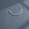Chain Multi-Layer Brooch Clothes Accessories Hip Hop Brooch  Clothes Decoration