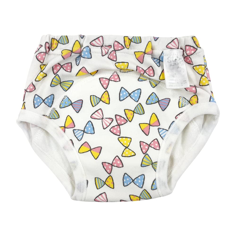 Training Toilet Girls' 3-Layer Pants, 5-Pack, Training, Baby, 95cm, F4021E-95-20
