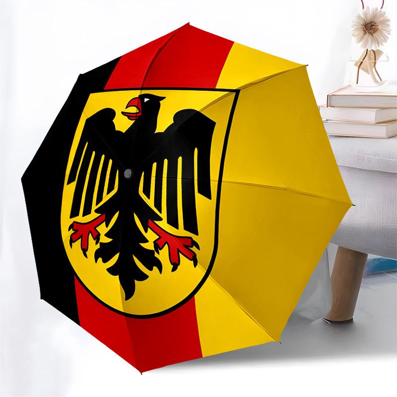 Eagle Shield Automatic Opening and Closing, 8 rib Structure Portable Umbrella, Suitable for Men and Women in All Seasons Perfect Gift for H