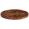 VidaXL Dessus de table Ø 60x3,8 cm rond bois massif de récupération 370025
