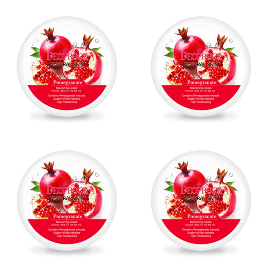 Deoproce Натуральный питательный крем для кожи с гранатом 100г*1шт/2шт/4шт