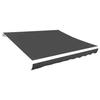 VidaXL Top Awning, Canvas 300x250 Cm, Anthracite, Replacement Roof for Gazebo, Balcony and Garden, Awning 143708