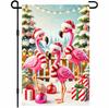 Christmas Garden ag amingo Tropical Holiday Garden ag 12x18 Inch Double Sided Outdoor Decoration for Festive Season Ya SSL
