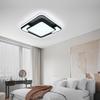 Современный светодиодный потолочный светильник для гостиной, спальни, столовой, кухни, дома, ресторана, квадратная люстра, светильники