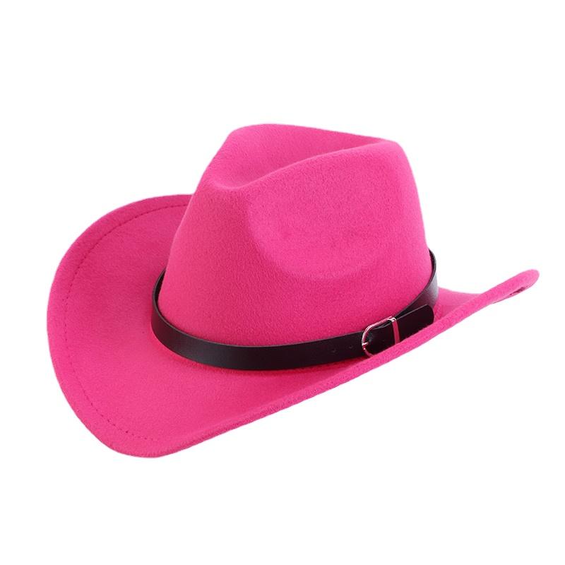 Cowboy Hats Fedora Hat For Men And Woman Winter And Autumn Felt Hat Jazz Hat